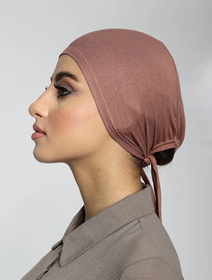 Rose Tie Hijab Cap